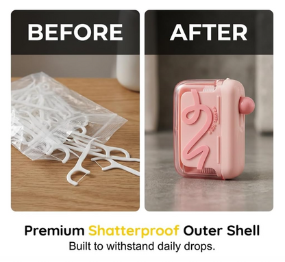 Portable Dental Floss Dispenser - FlossGo